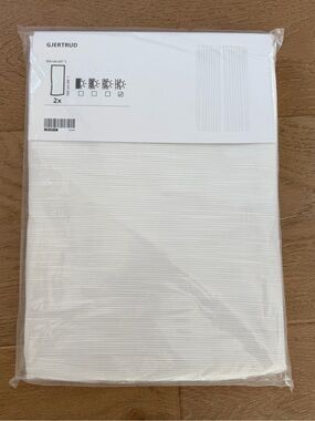 IKEA GJERTRUD Curtains – White